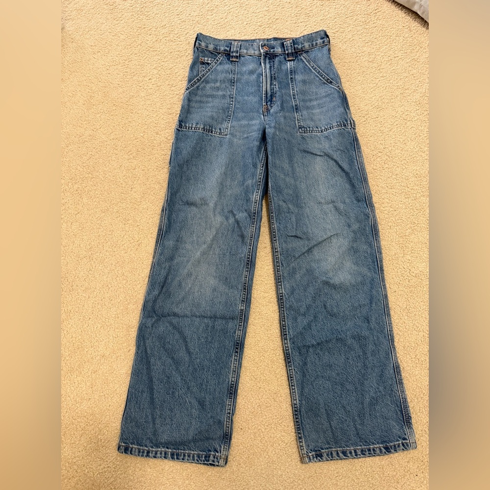 GAP Relaxed Teen Gap 14 Carpenter Jeans